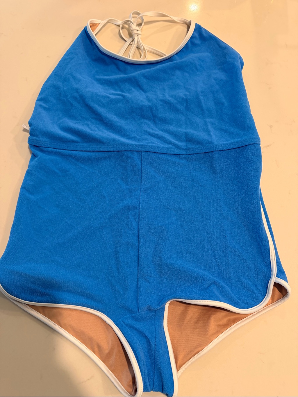 Gnash Towelling One-Piece Swimsuit Sz 8 — image 2 of 4